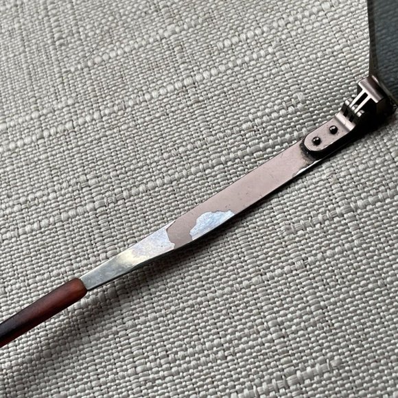 Nike Men Eyeglasses frame Brown Tone Half Rim Glasses 53[]18 140 - Picture 6 of 12